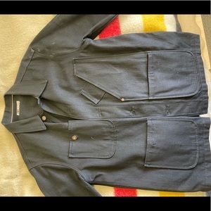 Tellason Coverall Jacket - Like New Black Selvedge Denim Jacket